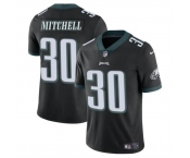 Men's Philadelphia Eagles #30 Quinyon Mitchell Black 2024 Draft Vapor Untouchable Limited Football Stitched Jersey