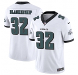 Men's Philadelphia Eagles #32 Reed Blankenship White 2025 F.U.S.E. Vapor Untouchable Limited Football Stitched Jersey
