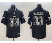 Men's Philadelphia Eagles #33 Cooper DeJean Black Fashion New Vapor Untouchable Limited Stitched Football Jersey