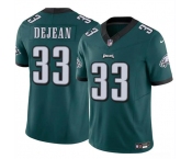 Men's Philadelphia Eagles #33 Cooper DeJean Green 2024 Draft F.U.S.E. Vapor Untouchable Limited Football Stitched Jersey