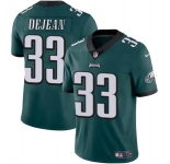 Men's Philadelphia Eagles #33 Cooper DeJean Green 2024 Draft Vapor Untouchable Limited Football Stitched Jersey
