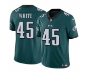 Men's Philadelphia Eagles #45 Devin White Green 2023 F.U.S.E Vapor Untouchable Limited Football Stitched Jersey