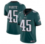 Men's Philadelphia Eagles #45 Devin White Green Vapor Untouchable Limited Football Stitched Jersey