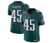 Men's Philadelphia Eagles #45 Devin White Green Vapor Untouchable Limited Football Stitched Jersey