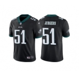 Men's Philadelphia Eagles #51 Cameron Jurgens Black Vapor Untouchable Limited Stitched Jersey