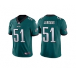 Men's Philadelphia Eagles #51 Cameron Jurgens Green Vapor Untouchable Limited Stitched Jersey