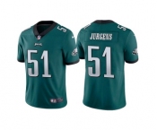 Men's Philadelphia Eagles #51 Cameron Jurgens Green Vapor Untouchable Limited Stitched Jersey