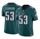 Men's Philadelphia Eagles #53 Shaquille Leonard Green 2023 F.U.S.E. Vapor Untouchable Limited Football Stitched Jersey