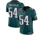 Men's Philadelphia Eagles #54 Jeremiah Trotter Jr Green 2024 Draft Vapor Untouchable Limited Football Stitched Jersey