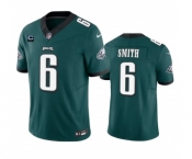 Men's Philadelphia Eagles #6 DeVonta Smith Green 2023 F.U.S.E. With 1-Star C Patch Vapor Untouchable Limited Football Stitched Jersey
