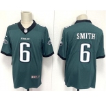 Men's Philadelphia Eagles #6 DeVonta Smith Green 2024 New Vapor Untouchable Limited Football Stitched Jersey