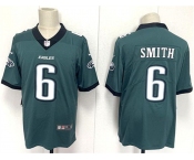 Men's Philadelphia Eagles #6 DeVonta Smith Green 2024 New Vapor Untouchable Limited Football Stitched Jersey