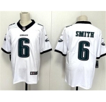 Men's Philadelphia Eagles #6 DeVonta Smith White 2024 New Vapor Untouchable Limited Football Stitched Jersey