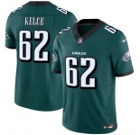 Men's Philadelphia Eagles #62 Jason Kelce Green 2024 F.U.S.E. Vapor Untouchable Limited Football Stitched Jersey