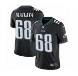 Men's Philadelphia Eagles #68 Jordan Mailata Black Men's Stitched Football Vapor Untouchable Limited Jersey