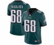 Men's Philadelphia Eagles #68 Jordan Mailata Green Men's Stitched Football Vapor Untouchable Limited Jersey