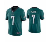 Men's Philadelphia Eagles #7 Joe Flacco Green Vapor Untouchable Limited Stitched Football Jersey