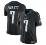 Men's Philadelphia Eagles #7 Kenny Pickett Black Vapor Untouchable Limited Football Stitched Jersey