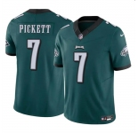 Men's Philadelphia Eagles #7 Kenny Pickett Green 2023 F.U.S.E Vapor Untouchable Limited Football Stitched Jersey