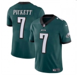 Men's Philadelphia Eagles #7 Kenny Pickett Green Vapor Untouchable Limited Football Stitched Jersey
