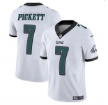 Men's Philadelphia Eagles #7 Kenny Pickett White Vapor Untouchable Limited Football Stitched Jersey