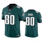 Men's Philadelphia Eagles #80 Julio Jones Green 2023 F.U.S.E. Vapor Untouchable Limited Football Stitched Jersey