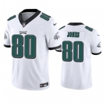 Men's Philadelphia Eagles #80 Julio Jones White 2023 F.U.S.E. Vapor Untouchable Limited Football Stitched Jersey