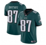 Men's Philadelphia Eagles #87 Jahan Dotson Green Vapor Untouchable Limited Stitched Football Jersey