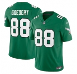Men's Philadelphia Eagles #88 Dallas Goedert Green 2023 F.U.S.E. Vapor Limited Throwback Jersey