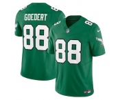 Men's Philadelphia Eagles #88 Dallas Goedert Green 2023 F.U.S.E. Vapor Limited Throwback Jersey
