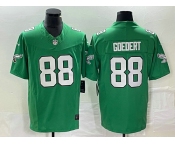 Men's Philadelphia Eagles #88 Dallas Goedert Green 2023 F.U.S.E. Vapor Untouchable Stitched Football Jersey