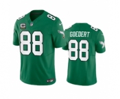 Men's Philadelphia Eagles #88 Dallas Goedert Green 2023 F.U.S.E. With C Patch Vapor Untouchable Stitched Football Jersey