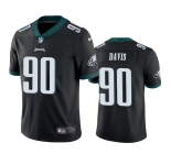 Men's Philadelphia Eagles #90 Jordan Davis Black Vapor Untouchable Limited Stitched Jersey