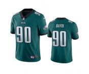 Men's Philadelphia Eagles #90 Jordan Davis Green Vapor Untouchable Limited Stitched Jersey