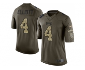 Nike Philadelphia Eagles #4 Jake Elliott Green Men Stitched NFL Limited 2015 Salute To Service Jersey