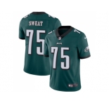 Nike Philadelphia Eagles #75 Josh Sweat Midnight Green Team Color Men Stitched NFL Vapor Untouchable Limited Jersey