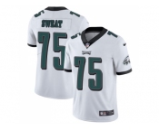 Nike Philadelphia Eagles #75 Josh Sweat White Men Stitched NFL Vapor Untouchable Limited Jersey