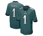 Philadelphia Eagles #1 #1 Jalen Hurts Green Vapor Untouchable Limited Player Football Jersey