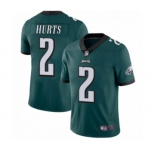 Philadelphia Eagles #2 Jalen Hurts Midnight Green Team Color Vapor Untouchable Limited Player Football Jersey