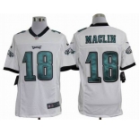 nike nfl jerseys philadelphia eagles #18 jeremy maclin white[nike limited]