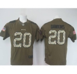 nike nfl jerseys philadelphia eagles #20 brian dawkins army green[nike Limited Salute To Service]