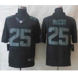 nike nfl jerseys philadelphia eagles #25 mccoy black[nike impact limited]
