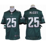 nike nfl jerseys philadelphia eagles #25 mccoy green[nike limited]