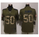 nike nfl jerseys philadelphia eagles #50 alonso army green[nike Limited Salute To Service]