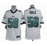 nike nfl jerseys philadelphia eagles #58 cole white[nike limited]