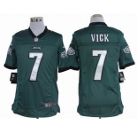 nike nfl jerseys philadelphia eagles #7 vick green[nike limited]