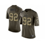 nike nfl jerseys philadelphia eagles #92 reggie white army green[nike Limited Salute To Service]