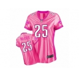 Women Nike Philadelphia Eagles #25 LeSean McCoy Pink NFL Jersey