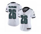 Women Nike Philadelphia Eagles #26 Jaylen Watkins White Vapor Untouchable Limited Player NFL Jersey