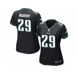 Women Nike Philadelphia Eagles #29 LeGarrette Blount Game Black Alternate NFL Jersey